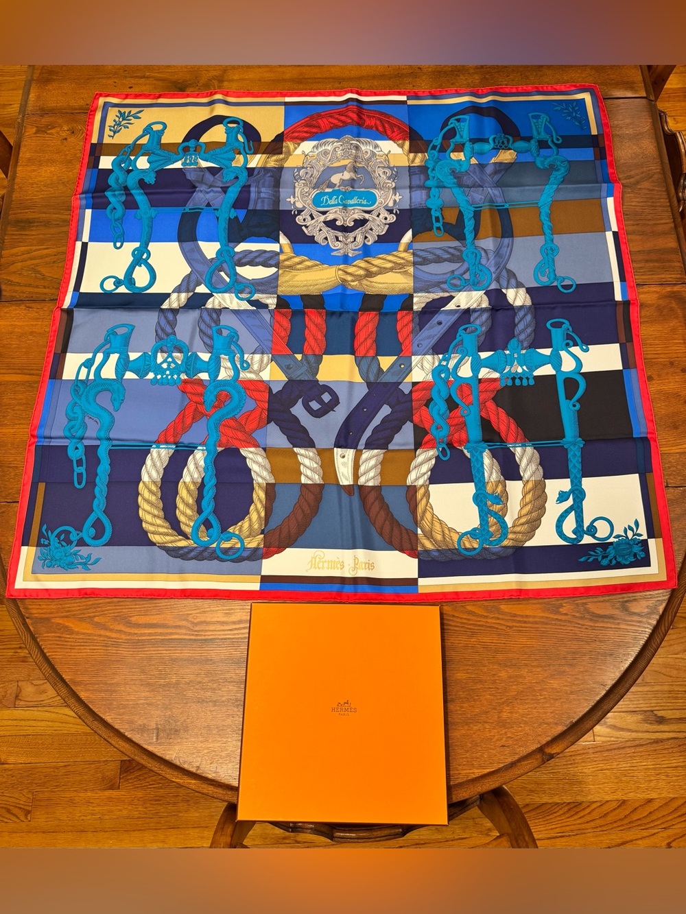 Hermes Della Cavalleria Silk Scarf - 90